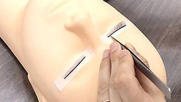 Mannequin Head Closed Eyes Eyelash Extensions Training Tool