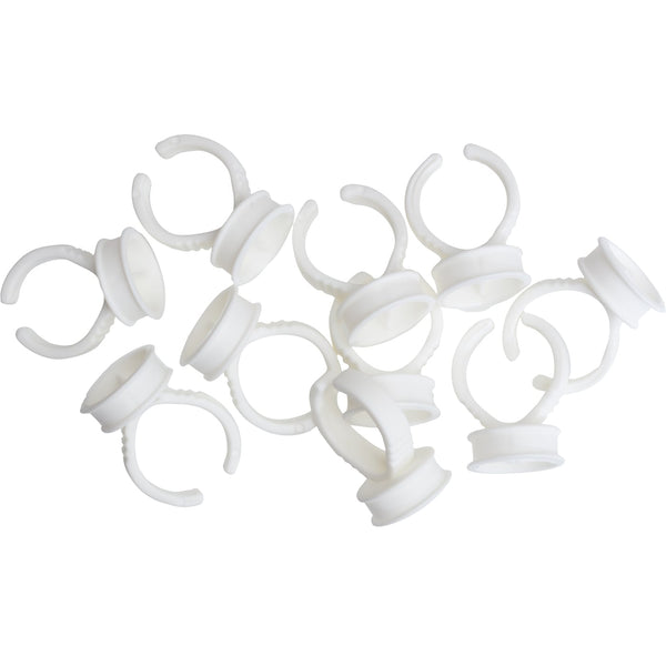 Glue Ring X 10 With Split For Eyelash Adhesive Lash House eyelash extension products and supplies