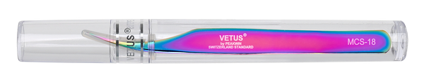 Vetus Rainbow Lash Tweezers MCS-18 C Shape