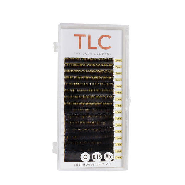 TLC SILK D Curl One Length Extension Trays